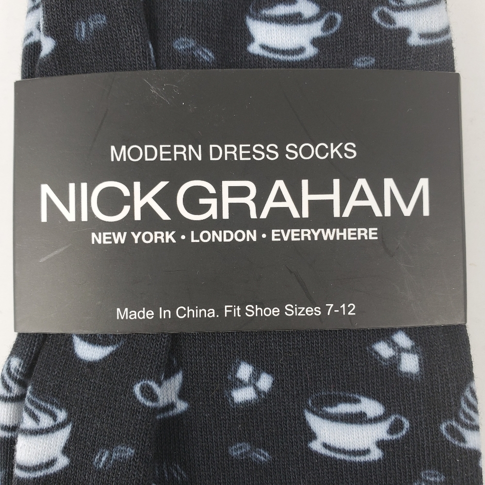 Nick Graham Modern Dress Socks Shoe Sizes 7-12 NWT - Picture 2 of 5